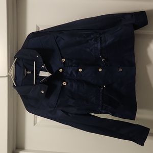 Twill utility anorak jacket